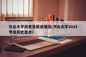 河北大学历史系就业情况(河北大学2021专业历史组合)